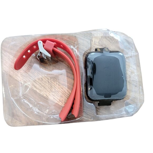 Multifunction Smart Watch/Bracelet Black/Orange - Picture 2 of 16